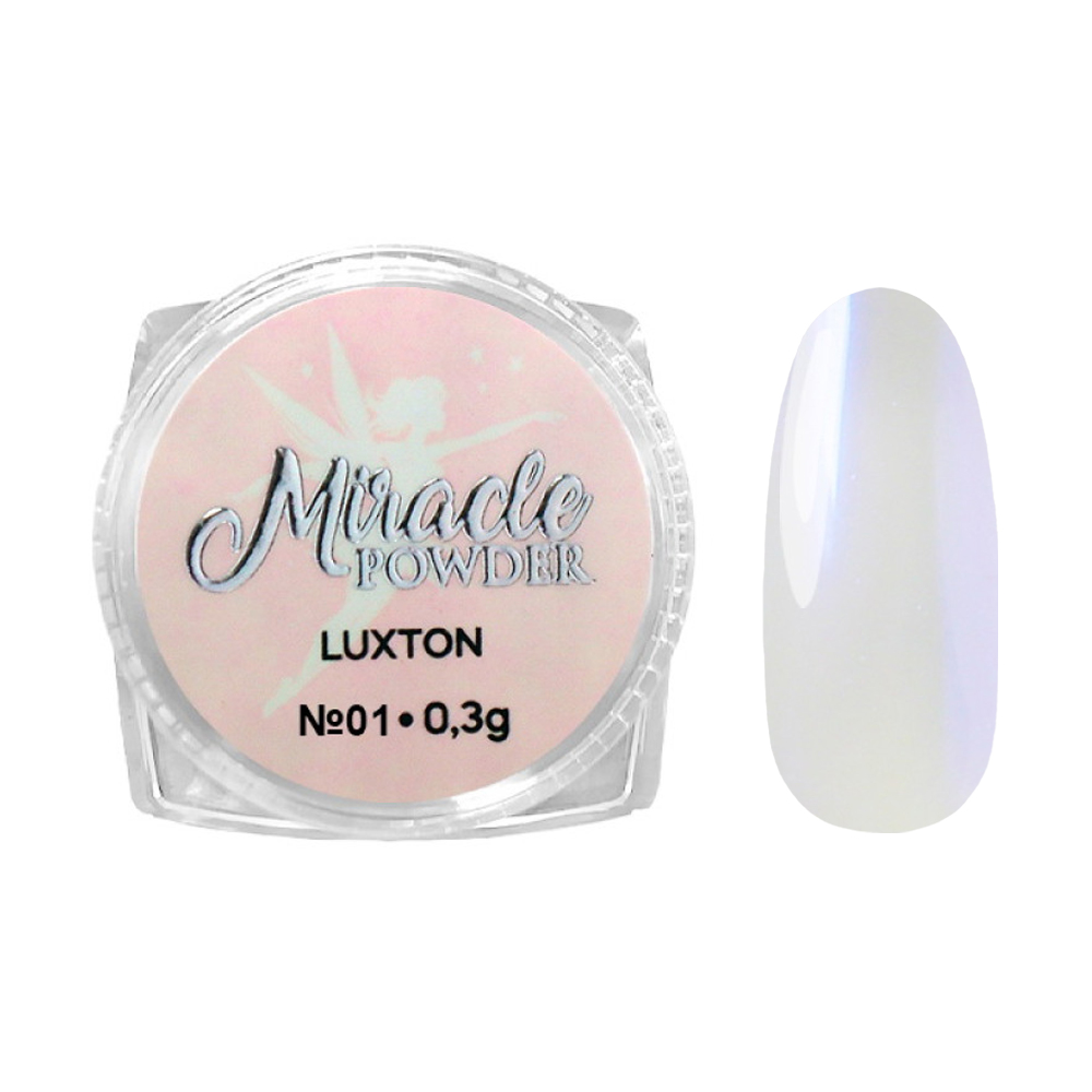 Пудра для гель-лаку Luxton Miracle Powder 01, 0.3 г